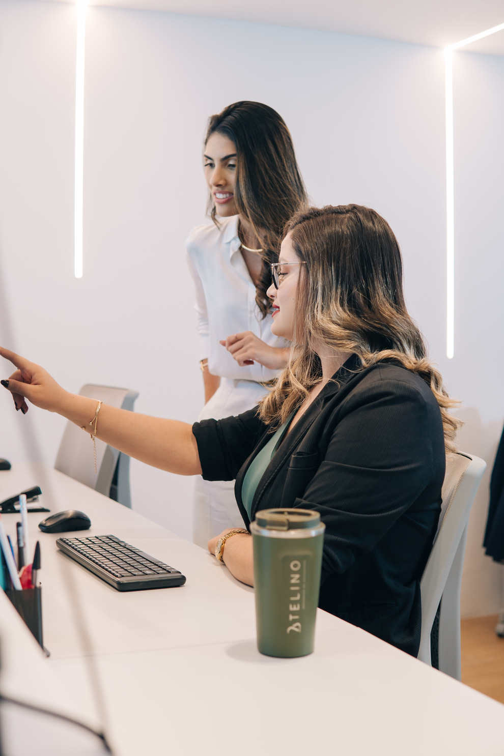 Recepção do escritório